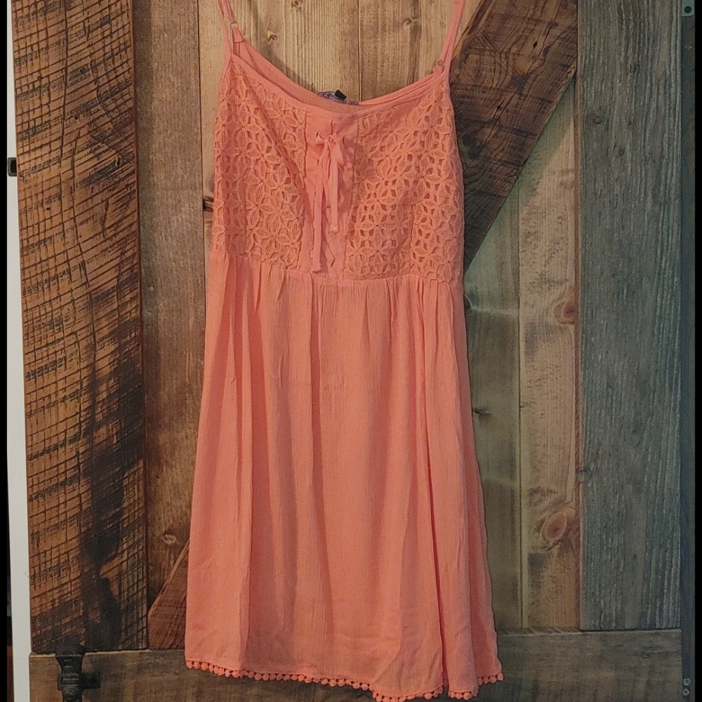 Coral Sun dress